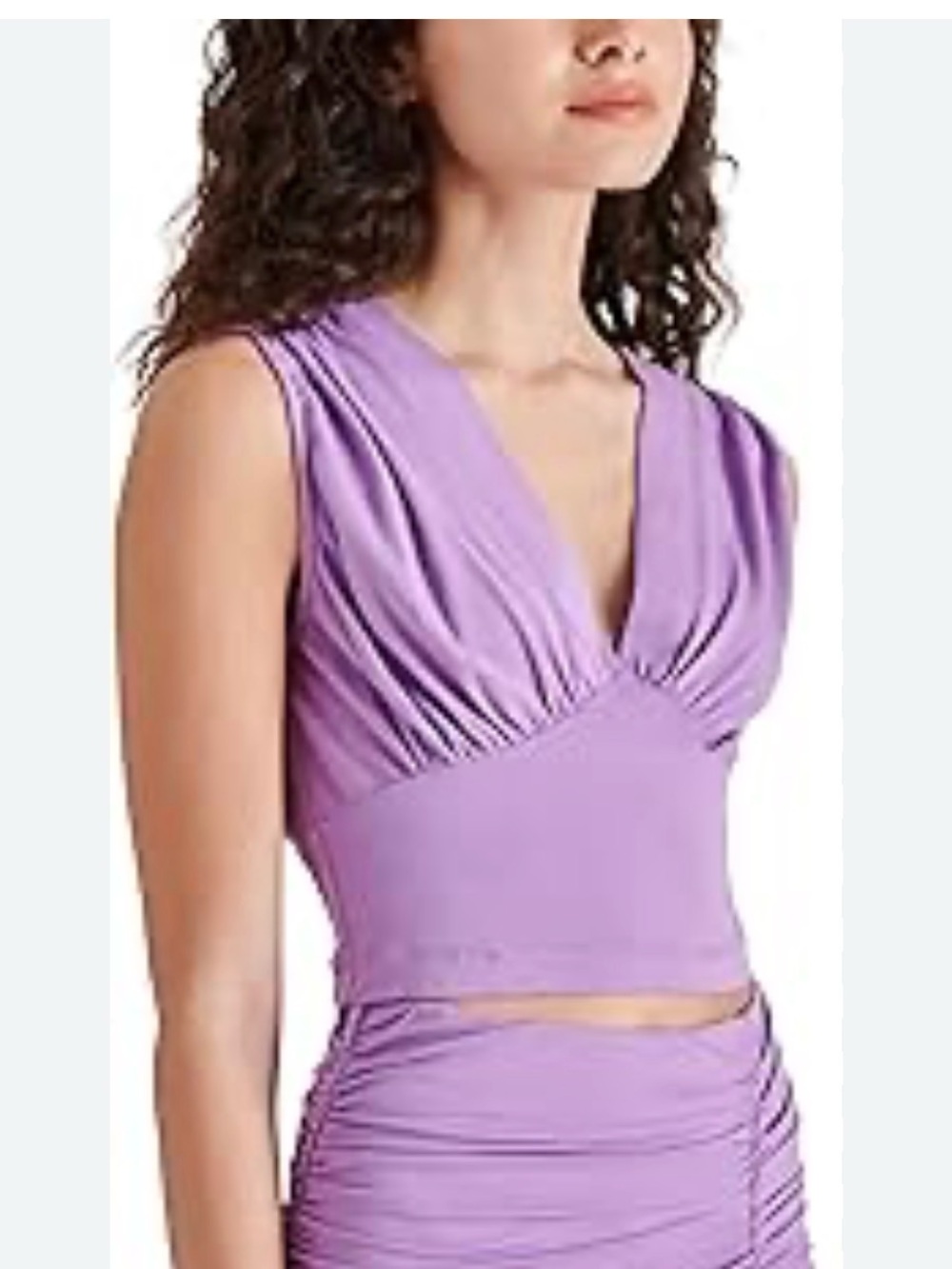 Abercrombie & Fitch Lavender Scoop Neck Top